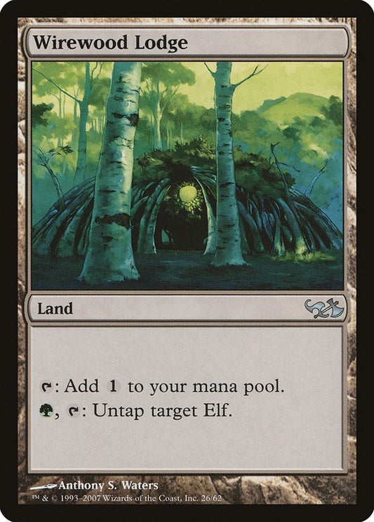 Image for Wirewood Lodge (26) (Duel Decks: Elves vs. Goblins) - Magic: The Gathering