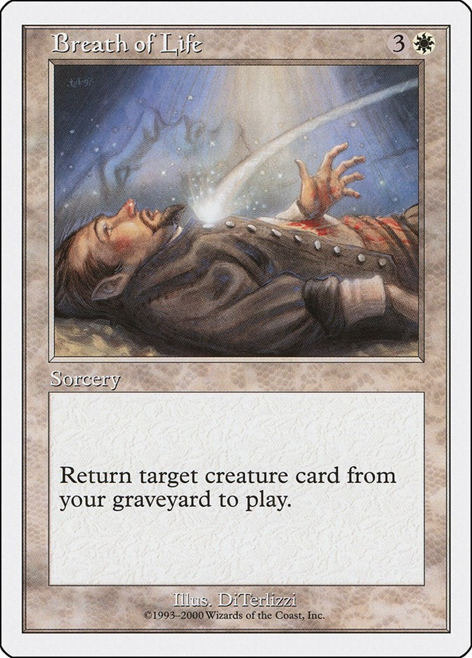 Image for Breath of Life (Starter 2000) - Magic: The Gathering