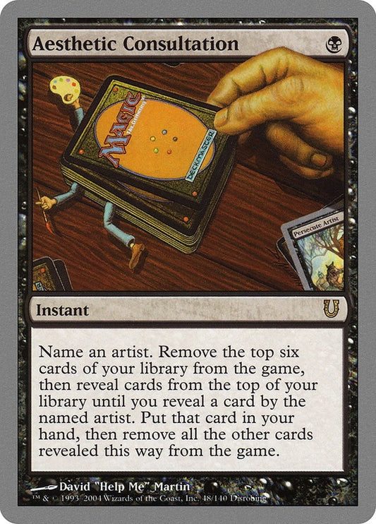Image for Aesthetic Consultation (48) (Unhinged) - Magic: The Gathering