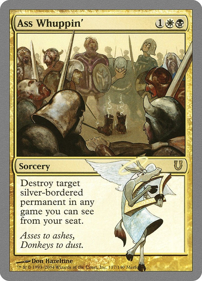Image for Ass Whuppin' (117) (Unhinged) - Magic: The Gathering