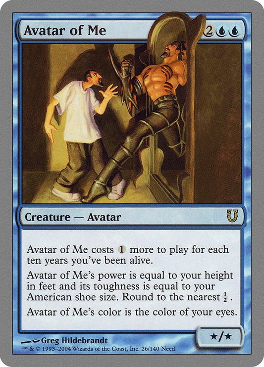 Image for Avatar of Me (26) (Unhinged) - Magic: The Gathering