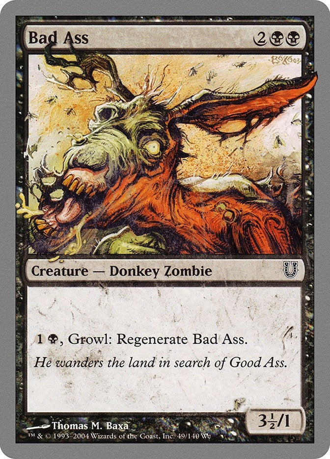 Image for Bad Ass (49) (Unhinged) - Magic: The Gathering