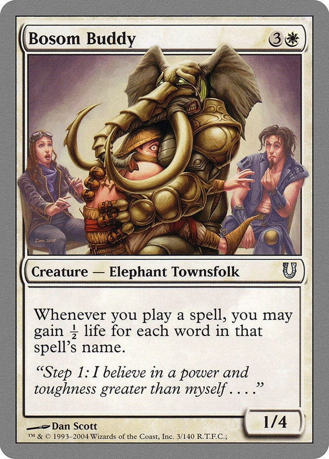 Image for Bosom Buddy (3) (Unhinged) - Magic: The Gathering