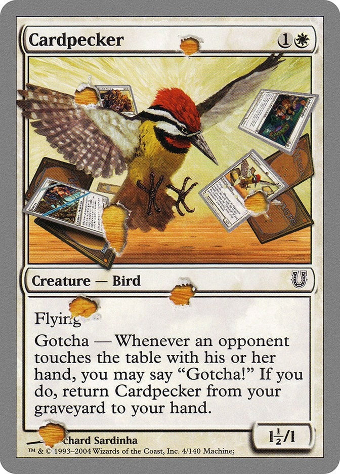 Image for Cardpecker (4) (Unhinged) - Magic: The Gathering