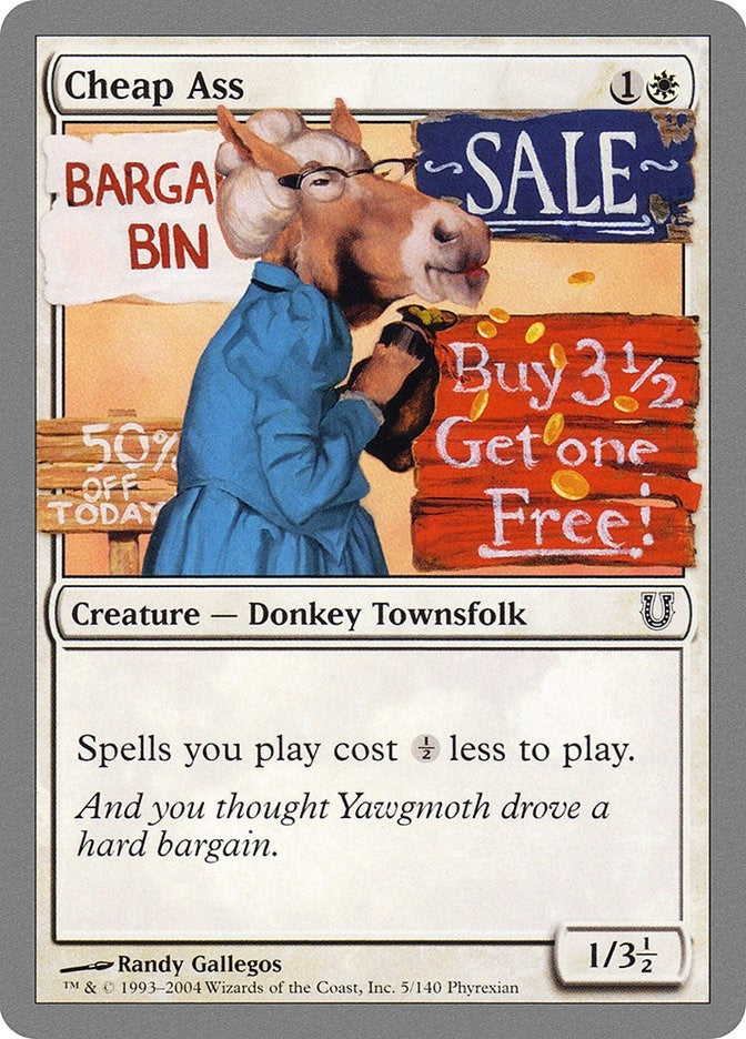 Image for Cheap Ass (5) (Unhinged) - Magic: The Gathering