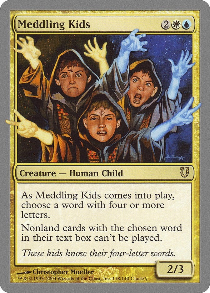 Image for Meddling Kids (118) (Unhinged) - Magic: The Gathering