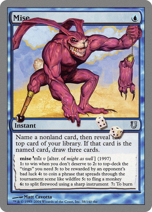 Image for Mise (38) (Unhinged) - Magic: The Gathering