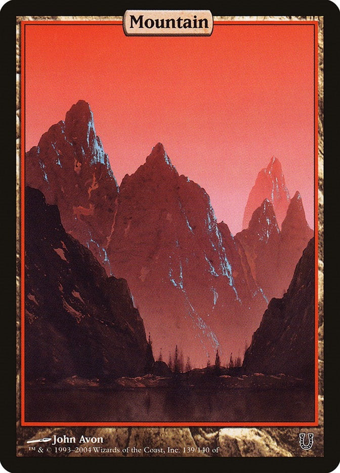 Image for Mountain - Full Art (139) (Unhinged) - Magic: The Gathering
