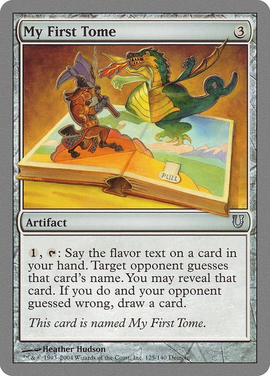 Image for My First Tome (125) (Unhinged) - Magic: The Gathering