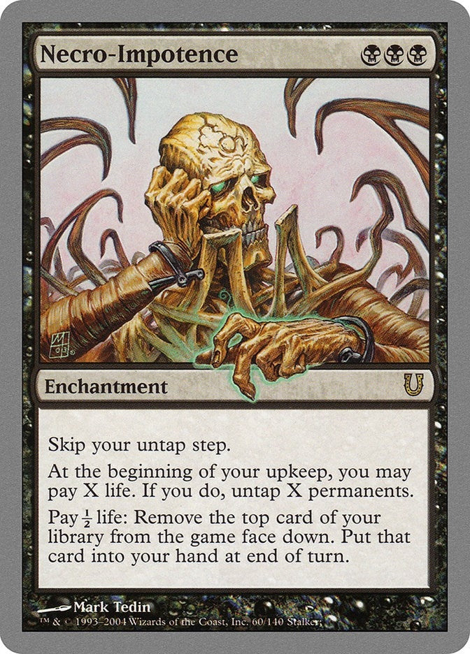 Image for Necro-Impotence (60) (Unhinged) - Magic: The Gathering