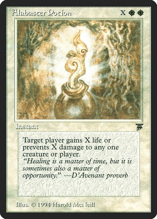 Image for Alabaster Potion (Legends) - Magic: The Gathering