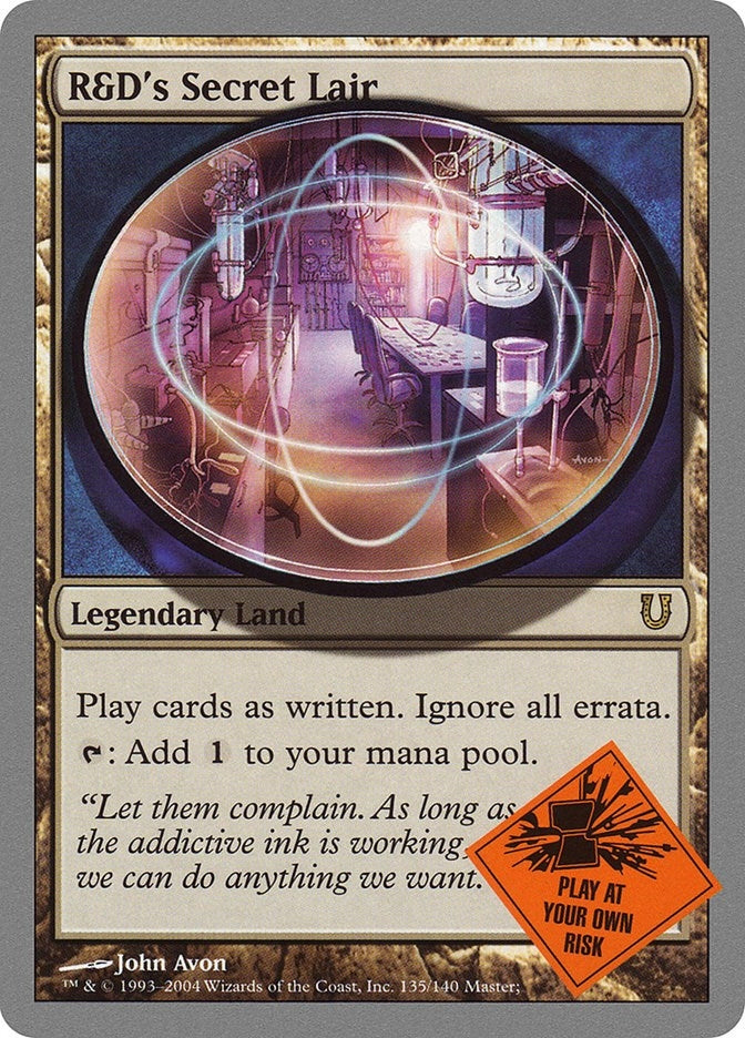 Image for R&D's Secret Lair (135) (Unhinged) - Magic: The Gathering