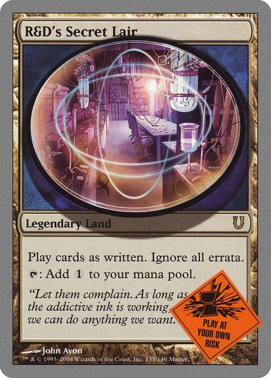 Image for R&D's Secret Lair (135) (Unhinged) - Magic: The Gathering