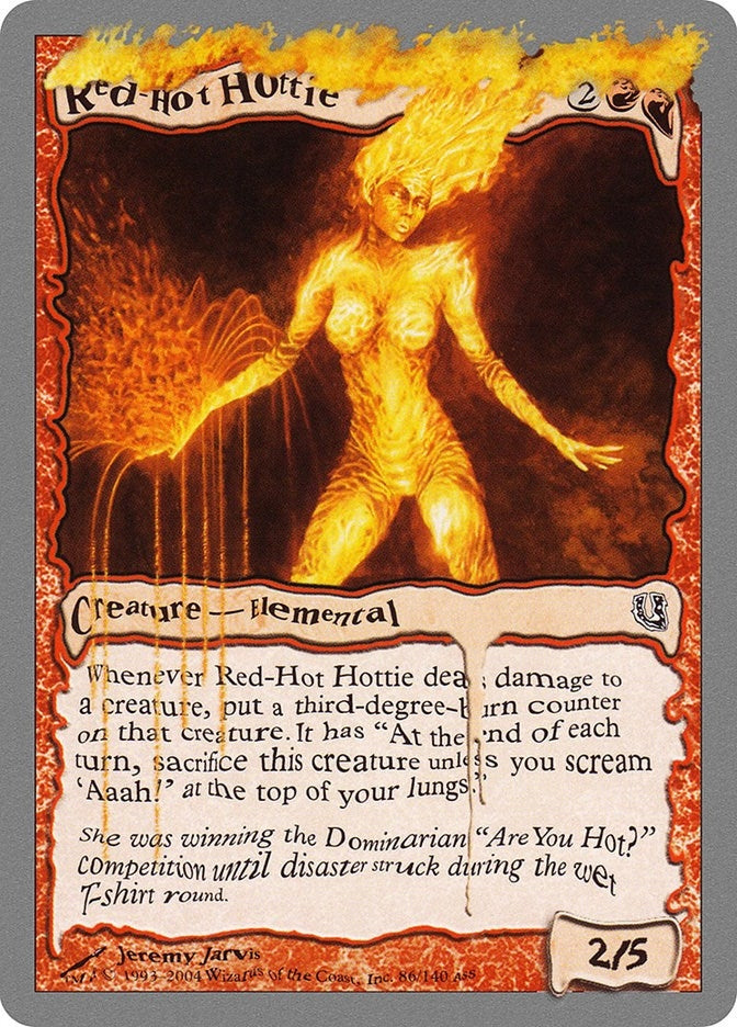 Image for Red-Hot Hottie (86) (Unhinged) - Magic: The Gathering