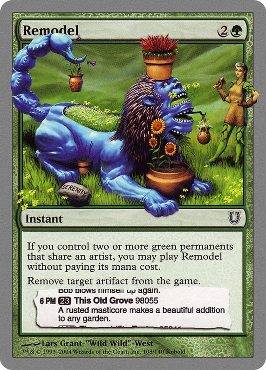 Image for Remodel (108) (Unhinged) - Magic: The Gathering