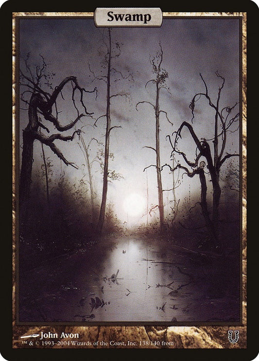 Image for Swamp - Full Art (138) (Unhinged) - Magic: The Gathering