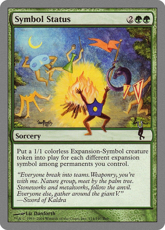 Image for Symbol Status (114) (Unhinged) - Magic: The Gathering