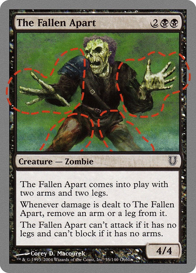 Image for The Fallen Apart (55) (Unhinged) - Magic: The Gathering