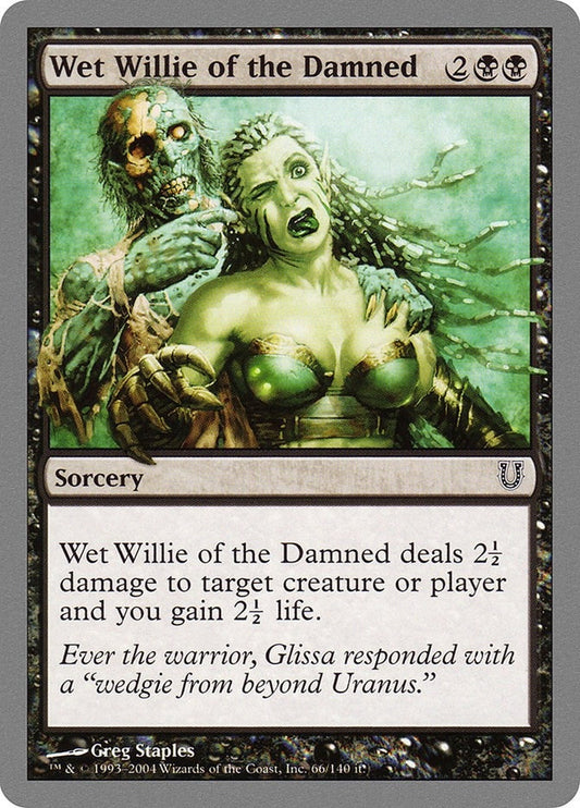 Image for Wet Willie of the Damned (66) (Unhinged) - Magic: The Gathering