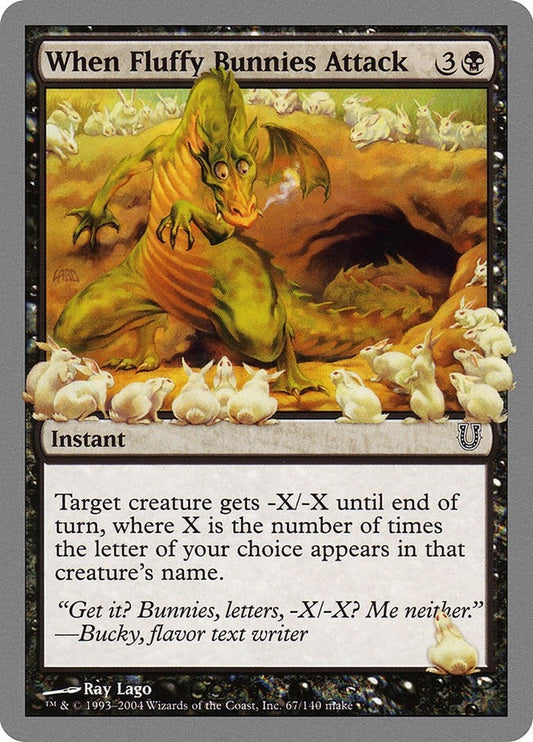 Image for When Fluffy Bunnies Attack (67) (Unhinged) - Magic: The Gathering