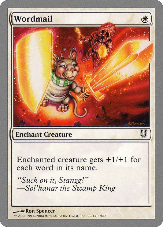 Image for Wordmail (22) (Unhinged) - Magic: The Gathering