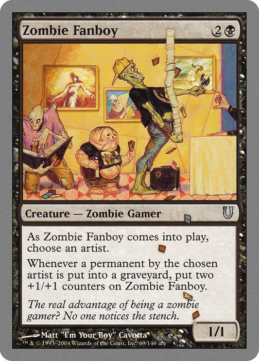 Image for Zombie Fanboy (69) (Unhinged) - Magic: The Gathering