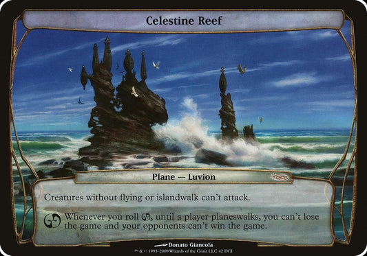 Image for Celestine Reef (Prerelease Promo) (42) (Oversize Cards) - Magic: The Gathering