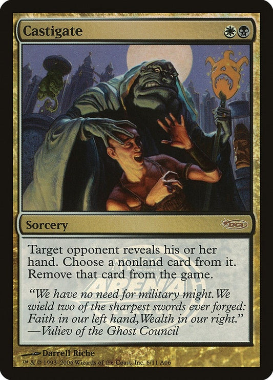 Image for Castigate (6) (Arena Promos) - Magic: The Gathering