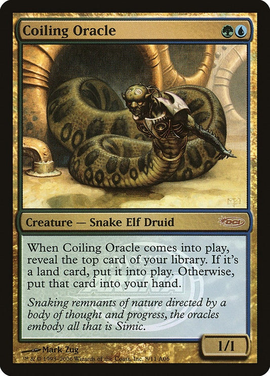 Image for Coiling Oracle (8) (Arena Promos) - Magic: The Gathering