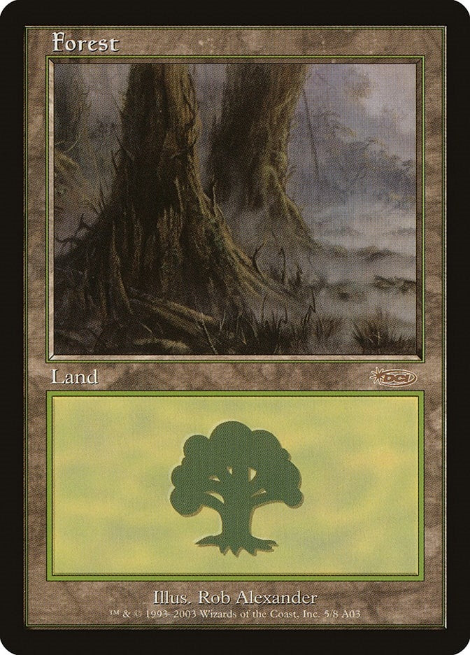 Image for Forest (2003) (5) (Arena Promos) - Magic: The Gathering