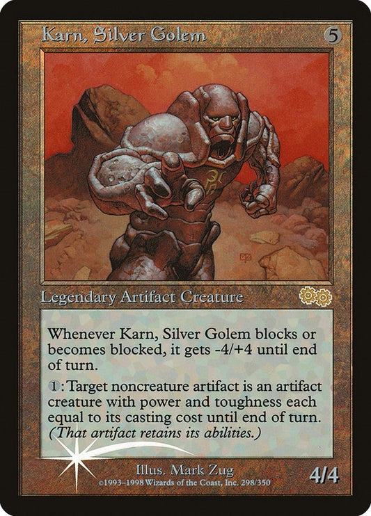 Image for Karn, Silver Golem (298) (Arena Promos) - Magic: The Gathering