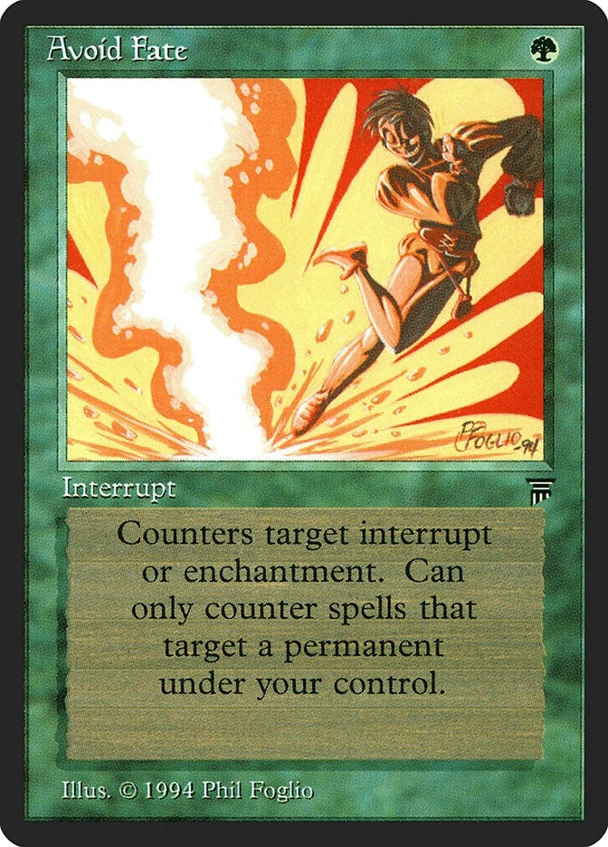 Image for Avoid Fate (Legends) - Magic: The Gathering