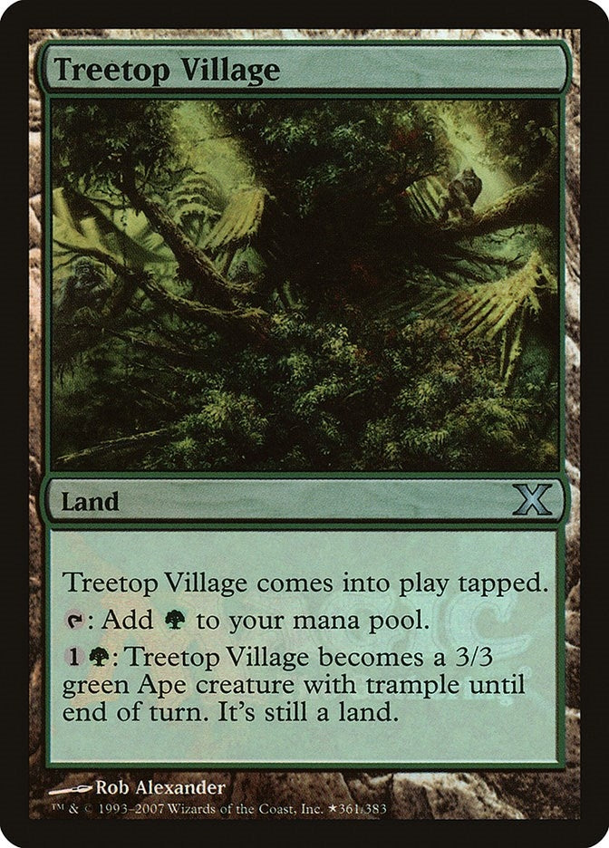 Image for Treetop Village (2) (WPN & Gateway Promos) - Magic: The Gathering