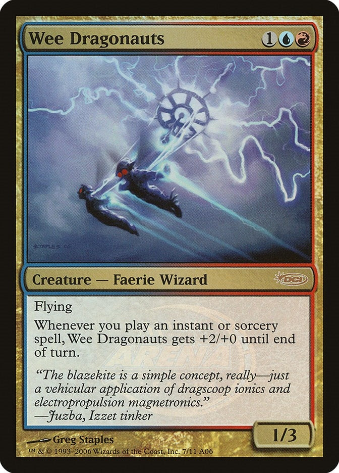 Image for Wee Dragonauts (7) (Arena Promos) - Magic: The Gathering