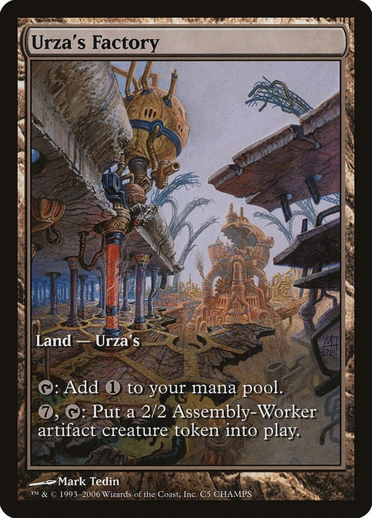 Image for Urza's Factory (5) (Champs Promos) - Magic: The Gathering