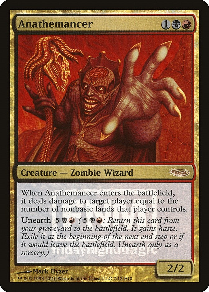 Image for Anathemancer (7) (FNM Promos) - Magic: The Gathering