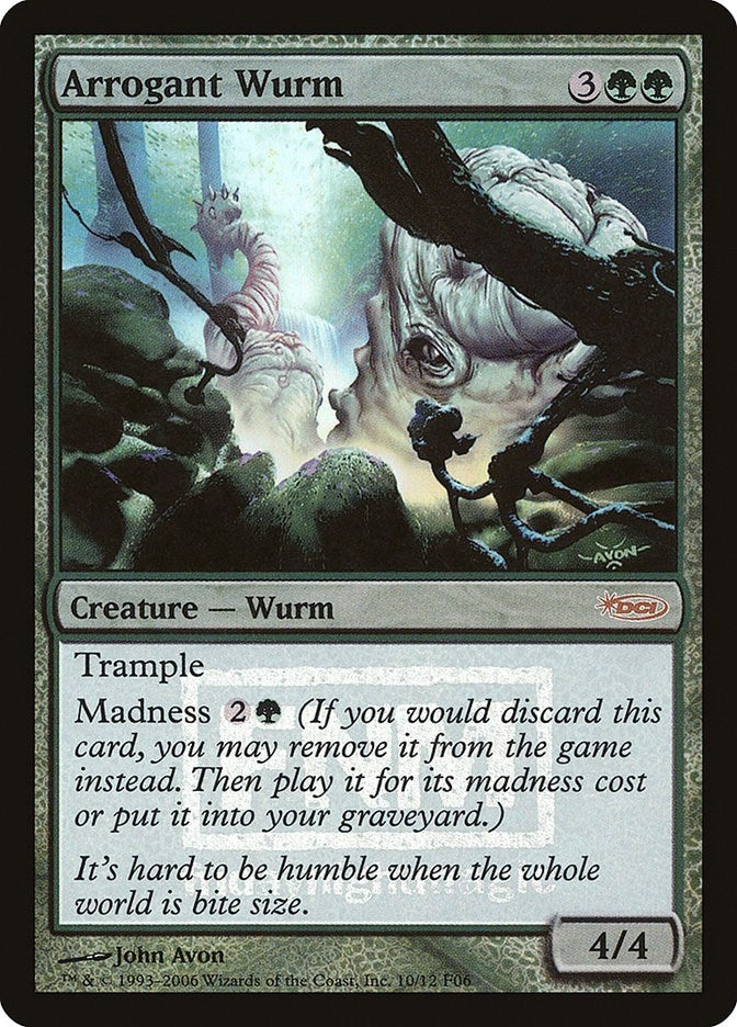 Image for Arrogant Wurm (10) (FNM Promos) - Magic: The Gathering