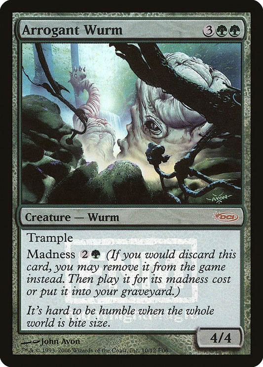 Image for Arrogant Wurm (10) (FNM Promos) - Magic: The Gathering