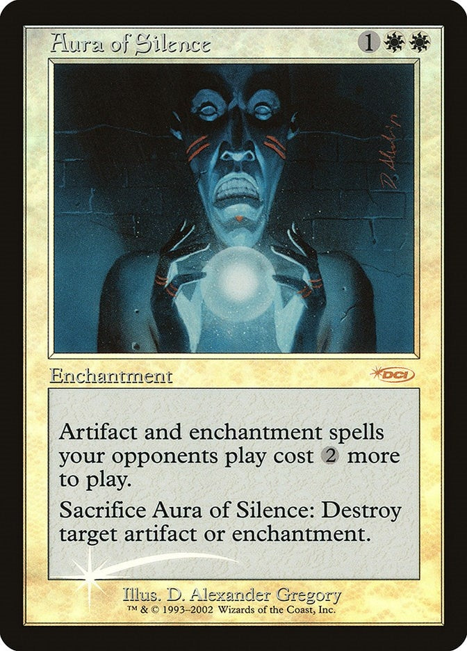 Image for Aura of Silence (FNM Promos) - Magic: The Gathering