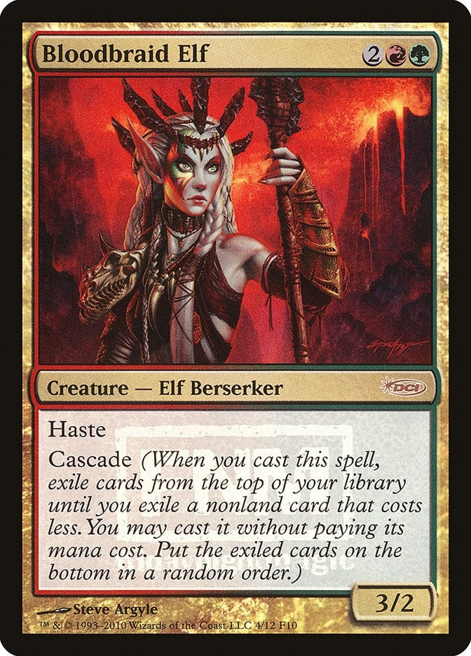 Image for Bloodbraid Elf (4) (FNM Promos) - Magic: The Gathering