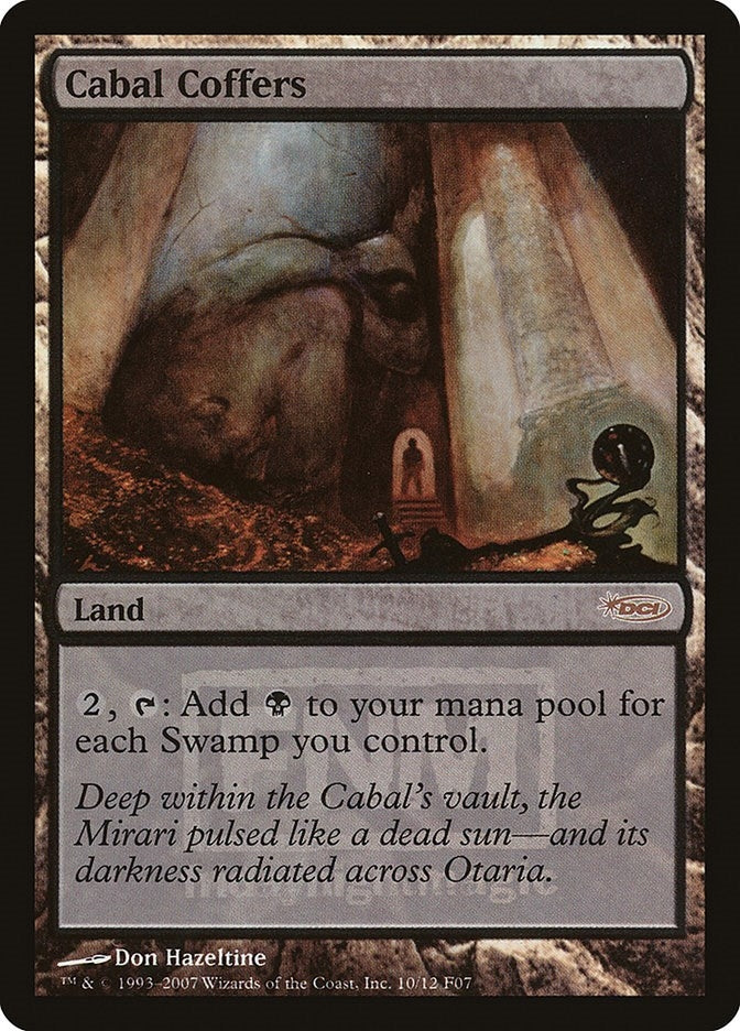 Image for Cabal Coffers (10) (FNM Promos) - Magic: The Gathering