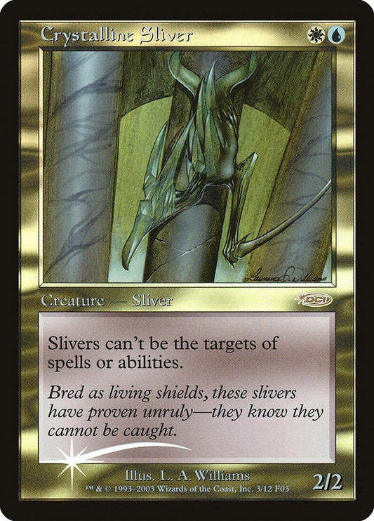 Image for Crystalline Sliver (3) (FNM Promos) - Magic: The Gathering