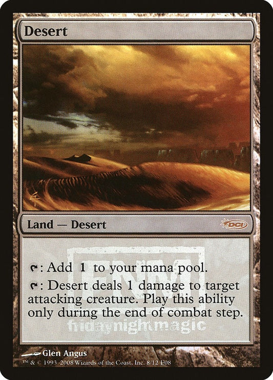 Image for Desert (8) (FNM Promos) - Magic: The Gathering