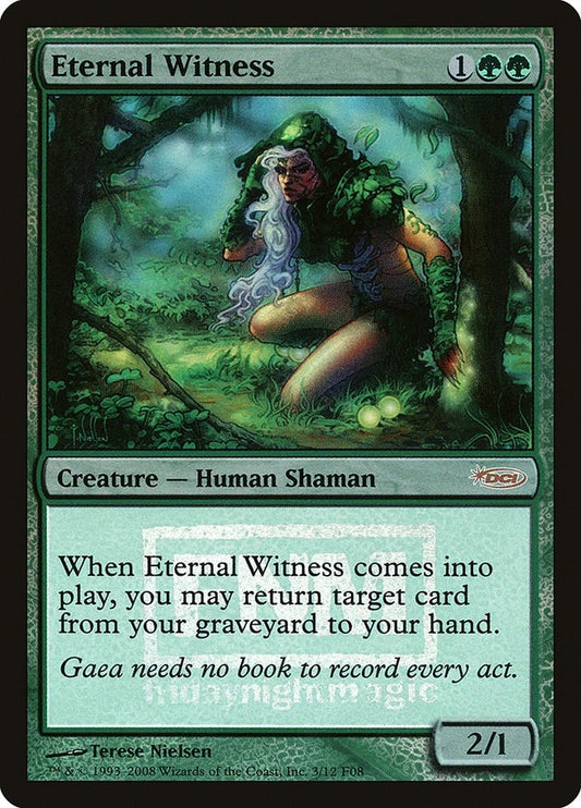 Image for Eternal Witness (3) (FNM Promos) - Magic: The Gathering