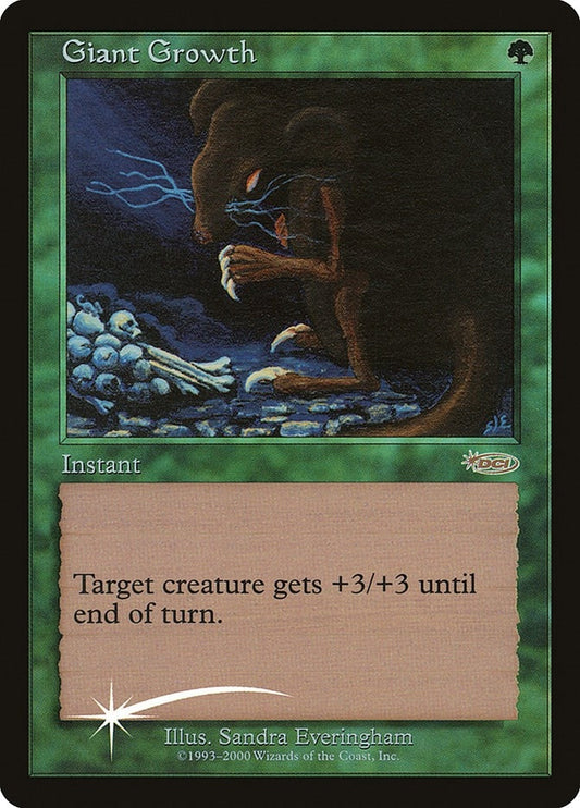 Image for Giant Growth (FNM Promos) - Magic: The Gathering