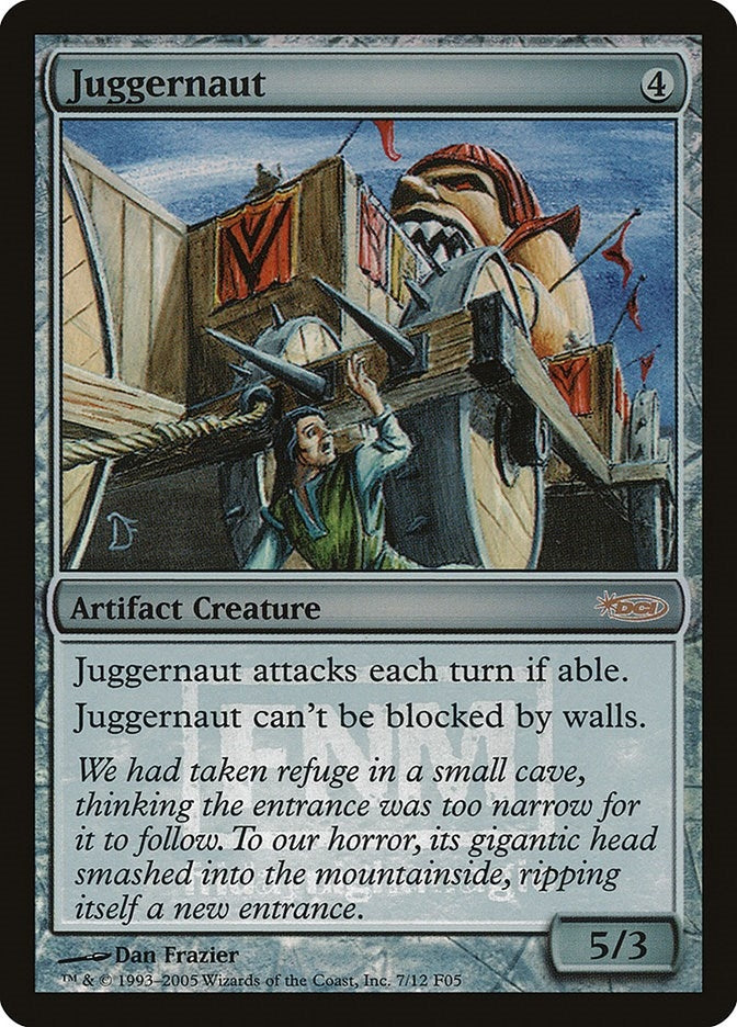 Image for Juggernaut (7) (FNM Promos) - Magic: The Gathering