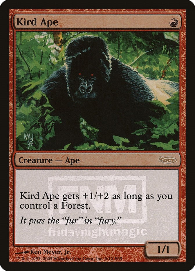 Image for Kird Ape (9) (FNM Promos) - Magic: The Gathering