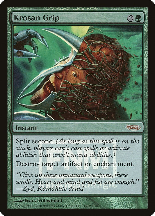 Image for Krosan Grip (8) (FNM Promos) - Magic: The Gathering