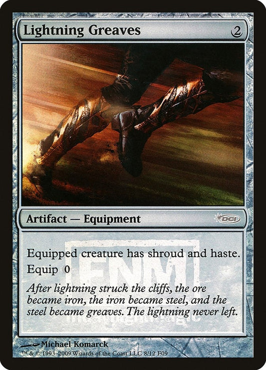 Image for Lightning Greaves (8) (FNM Promos) - Magic: The Gathering