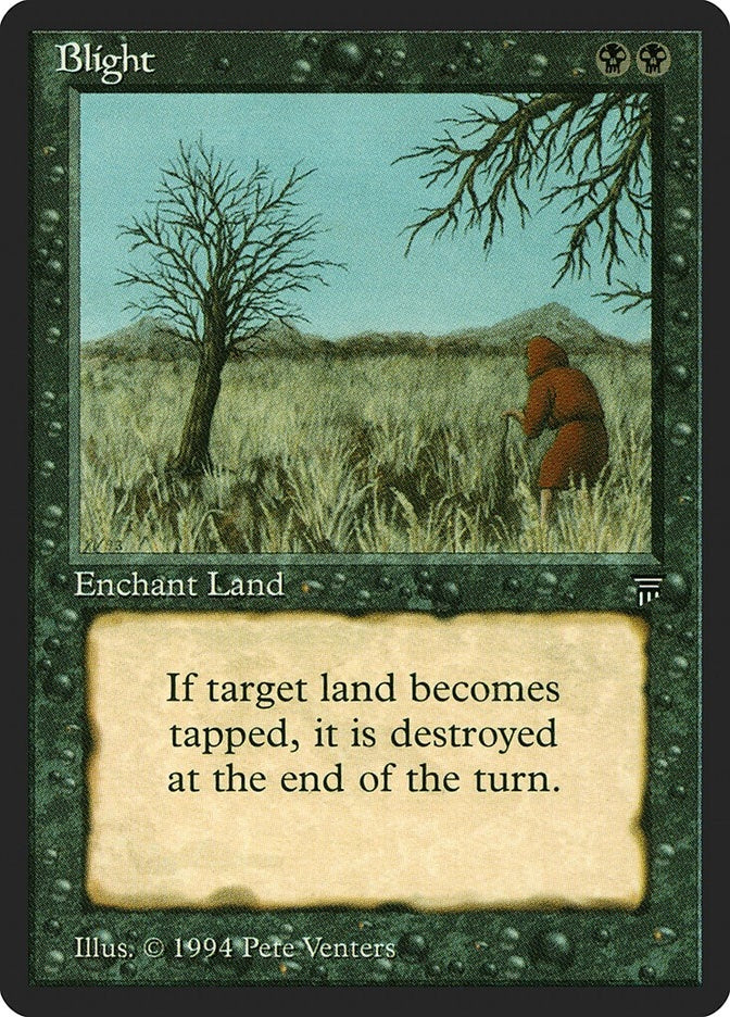 Image for Blight (Legends) - Magic: The Gathering